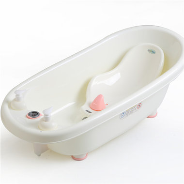 【0-4岁】儿童感温浴盆，带温度计，实用美观