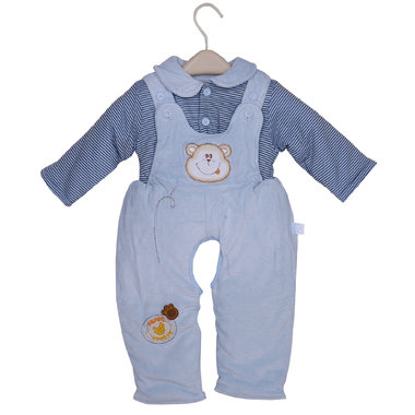 【0-2岁】婴儿加厚棉衣套装，面料保暖，舒适柔软
