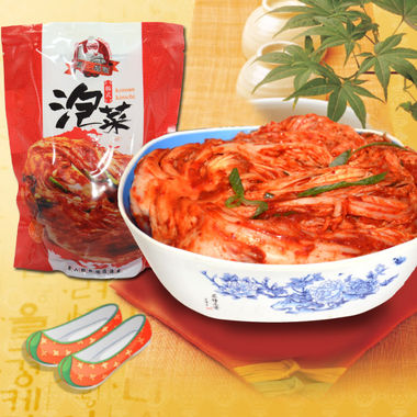 素人码头韩国泡菜，辣白菜东北风味