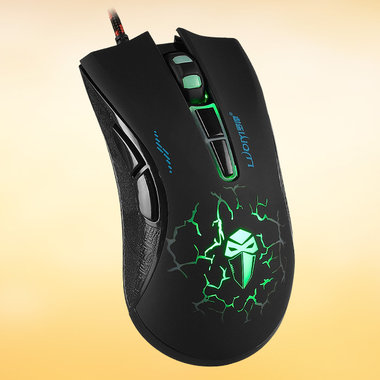 罗摩G30游戏宏编程游戏鼠标，灵敏，手感舒适