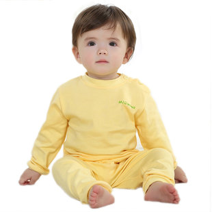 【0-3岁】超柔舒适软棉面料，宝宝内衣两件套
