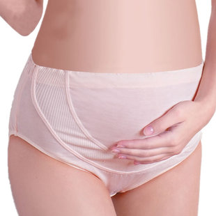 【适合孕产期】螺纹孕妇高腰内裤，两条装，舒适，款式新颖