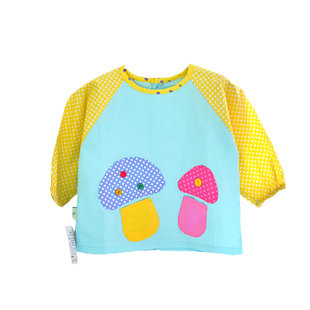 【3个月-3岁】宝宝棉质防水罩衣，多款多色，可爱舒适
