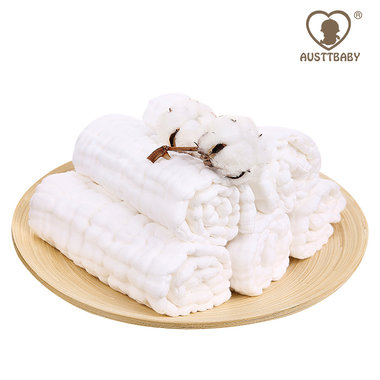 【0-3岁】12层纱布尿布，棉质婴儿尿布，易清洗