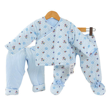 【0-6个月】婴儿加厚冬季棉衣套装，保暖舒适