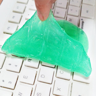 除尘贴魔力去尘胶，电脑键盘清洁泥