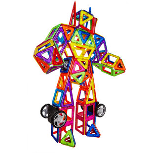 【3-6岁】益智儿童玩具，建构片提拉，积木磁力片，款式新颖