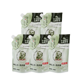 【0-13岁11个月】2500ml，皂角精华护理，袋装带盖