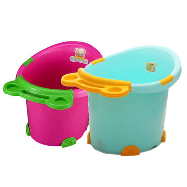 【0-5岁】儿童浴桶，超大号，加厚宝宝洗澡桶