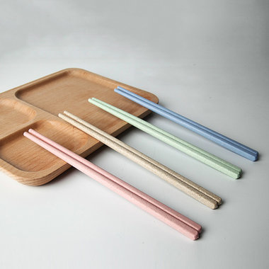 超值礼盒，4双装，环保健康小麦筷子