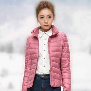 2015新款，轻薄款，韩版立领冬装