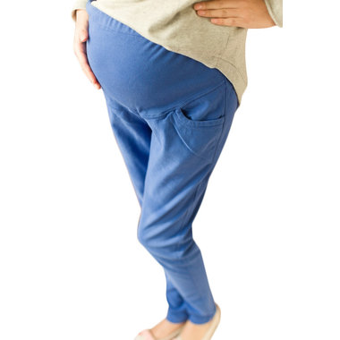 【适合孕产期】面料柔软，立体托腹，腰部可调节