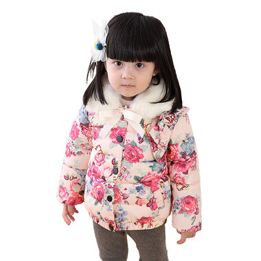 【0-4岁】宝宝加厚毛领外套，亲肤保暖，穿着舒适