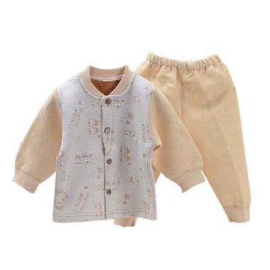 【0-3岁】夹棉内衣，保暖舒适，面料柔软
