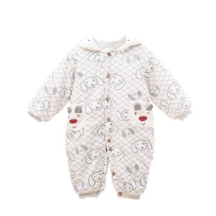 【0-1岁6个月】婴儿棉衣，保暖加厚，舒适亲肤款
