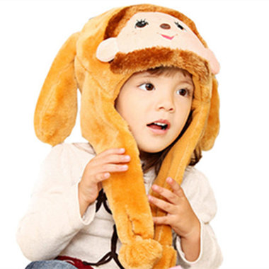 【3个月-12岁】舒适柔软，透气保暖，宝宝动物造型帽