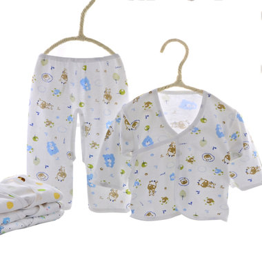【0-3个月】婴儿四季款内衣套装，亲肤柔软，美观舒适