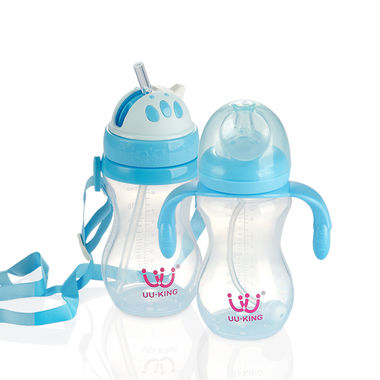 【0-3岁】300ML奶瓶+300ML水壶，款式新颖，使用方便