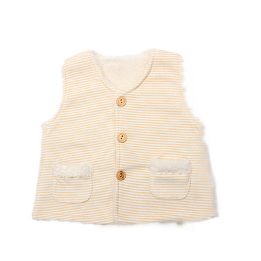 【1-2岁】时尚保暖儿童棉质坎肩背心，舒适亲肤
