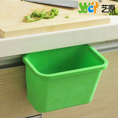 艺源厨房垃圾桶，橱柜门挂式杂物桶，简单方便