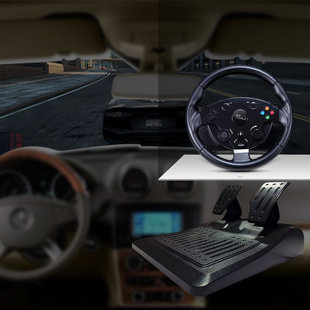乐帆Z4电脑学车模拟驾驶赛车，真实体验，5D模拟，换挡拨片，稳定性好 