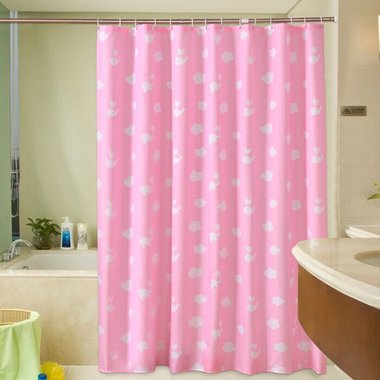 防水加厚，防霉淋浴帘，均匀针脚，营造了舒适的洗浴环境
