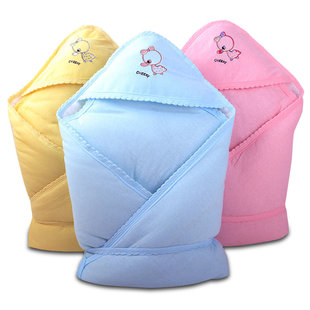 【0-1岁】加厚棉保暖，婴儿抱被睡袋两用，舒适柔软