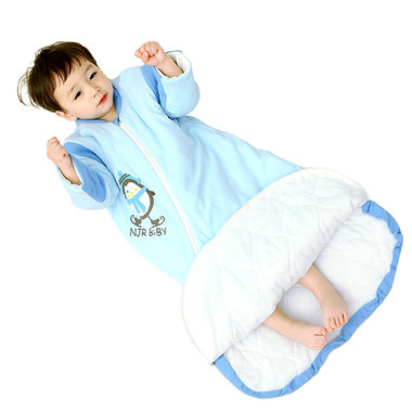 【0-6岁】棉秋冬加厚蘑菇睡袋，可拆袖设计
