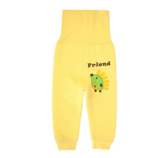 【0-3岁11个月】婴儿空气棉保暖高腰护肚裤裤，舒适